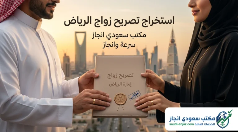 استخراج تصريح زواج الرياض