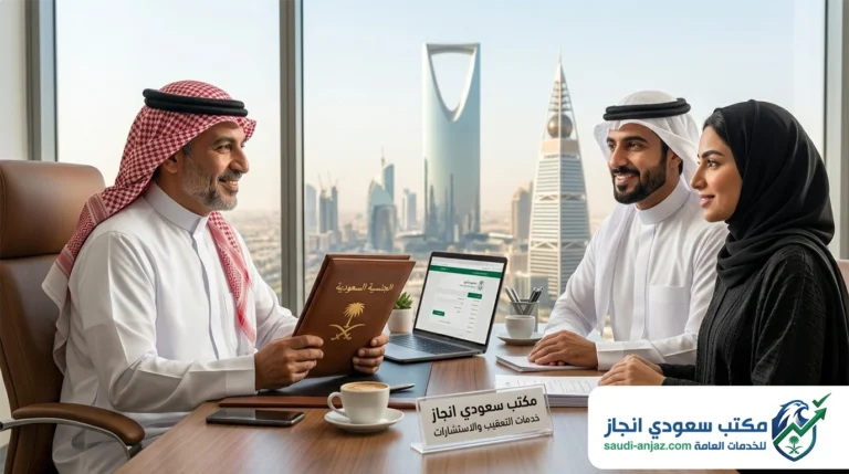 معقب معاملة تجنيس في الرياض