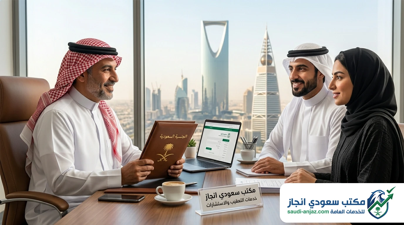 معقب معاملة تجنيس في الرياض