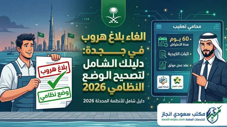 الغاء بلاغ هروب في جدة