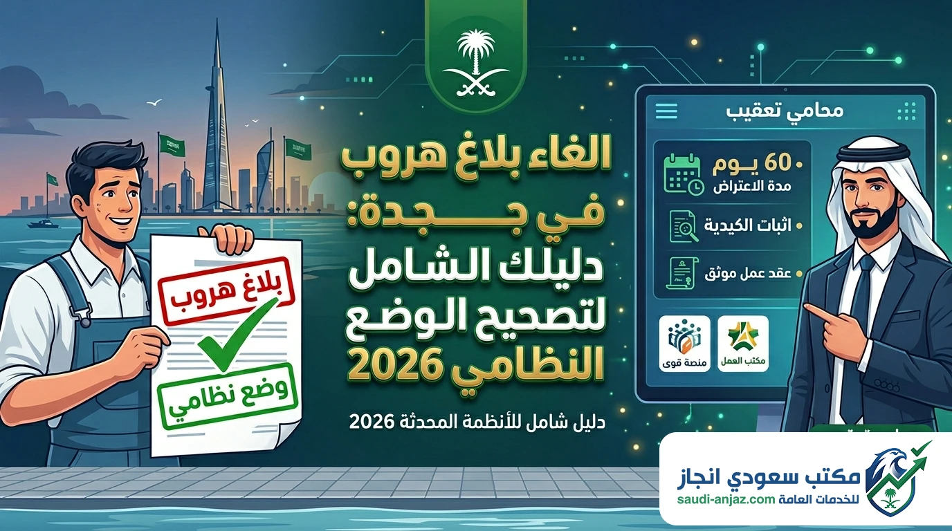الغاء بلاغ هروب في جدة